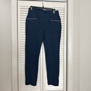 Belyn Key Navy Golf Ankle Pant